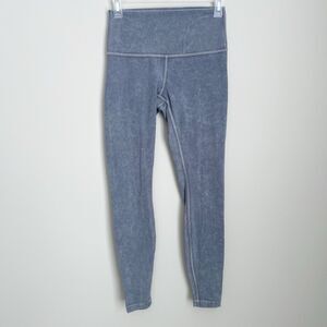 Lululemon Size 6 Wunder Under High Rise Leggings Full On Luxtreme Washed Moon